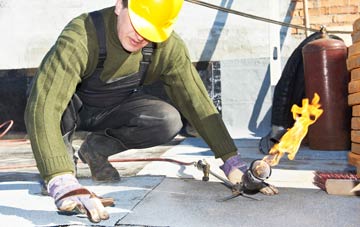 Scotland Street flat roof construction